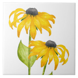 Joyful Summer em um Azulejo cerâmico