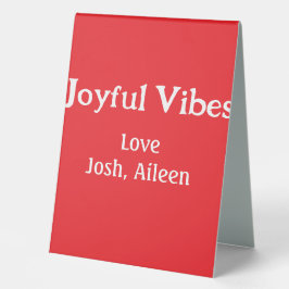 Joyful Vibes Red Natal feriados ama a família si