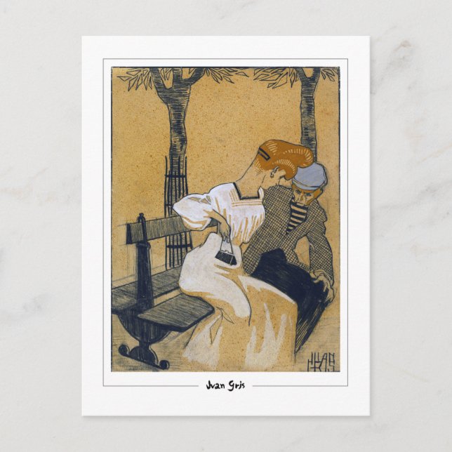 Juan Gris #277 - Cartão Postal de Arte (Frente)