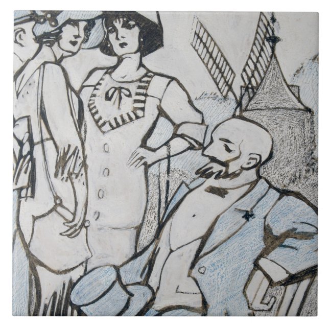 Juan Gris - Cursos Aux de Longchamps (Frente)