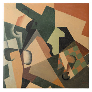 Juan Gris - Vidro e Tabuleiro de Xadrez,