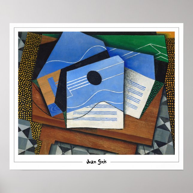 Juan Gris Zedign Art Poster nº 132 (Frente)