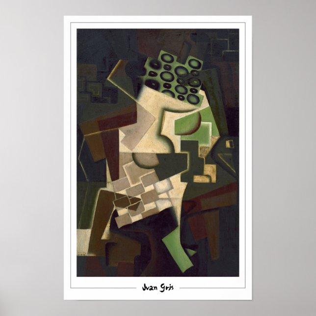 Juan Gris Zedign Art Poster nº 15 (Frente)