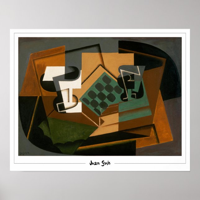 Juan Gris Zedign Art Poster nº 163 (Frente)