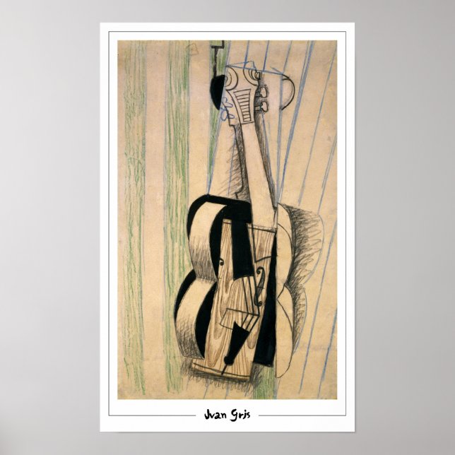 Juan Gris Zedign Art Poster nº 179 (Frente)