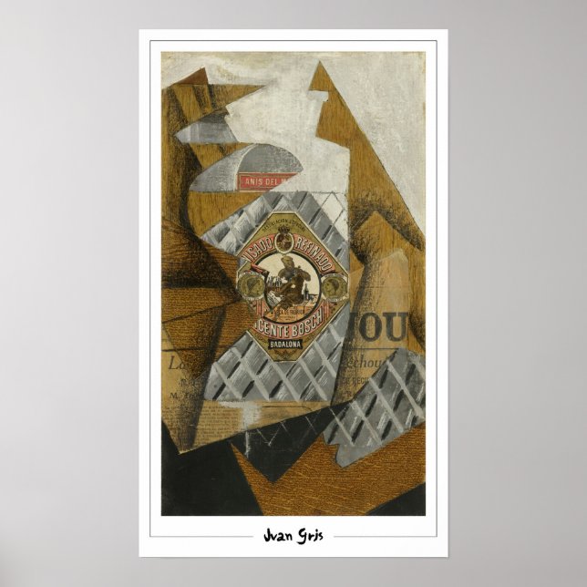 Juan Gris Zedign Art Poster nº 261 (Frente)