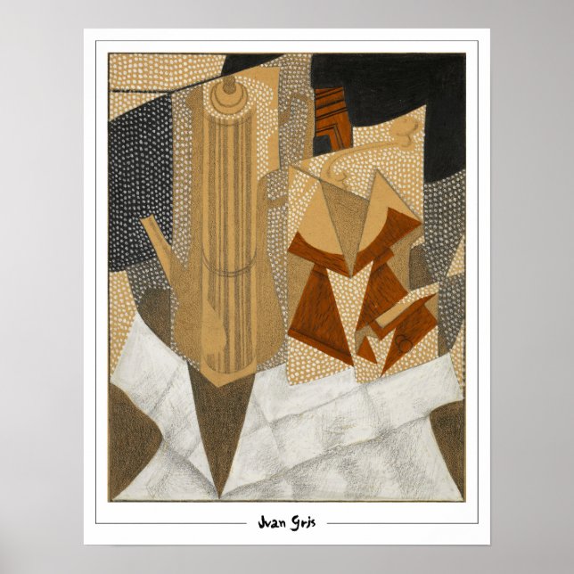 Juan Gris Zedign Art Poster nº 316 (Frente)