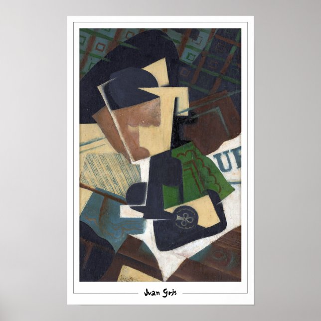 Juan Gris Zedign Art Poster nº 317 (Frente)