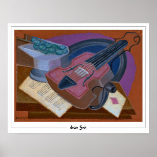 Juan Gris Zedign Art Poster nº 324