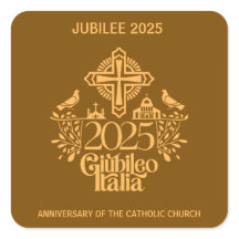 Jubileu 2025 Igreja Católica, adesivos personaliza