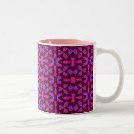 Jubileu cor-de-rosa caneca do Dois-Tom de 11 onças