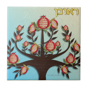 Judaica 12 Tribos Israel Rubim
