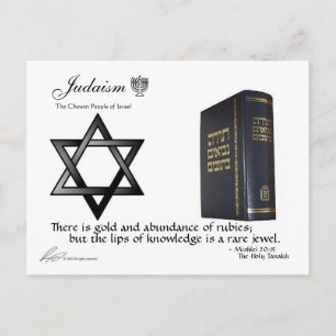 Judaísmo - Cartão postal de passagem
