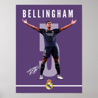 Jude Bellingham Imprimable Poster - Poster de fute