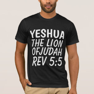 Judeu messiânico, YESHUA T-shirts Camisetas cristã