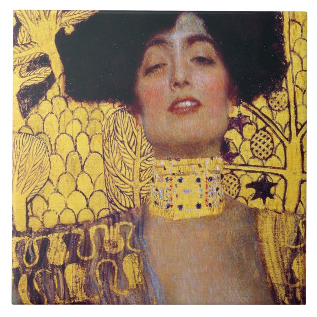 Judith (Lady in Dourado), Gustav Klimt (Frente)