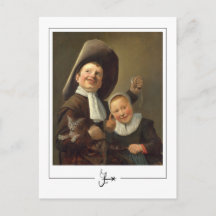 Judith Leyster #16 - Cartão postal de arte fina
