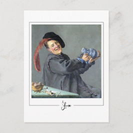 Judith Leyster #2 - Cartão Postal de Arte Fina