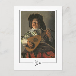 Judith Leyster #61 - Cartão postal de arte fina