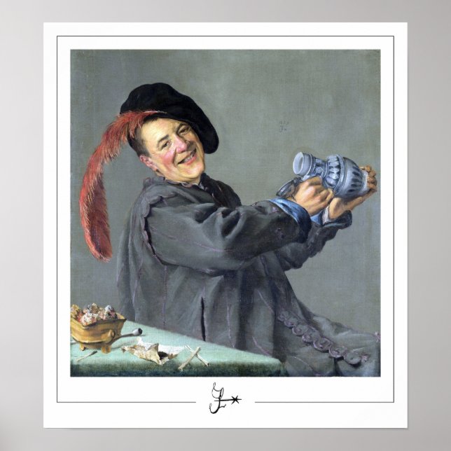 Judith Leyster Zedign Art Poster nº 2 (Frente)