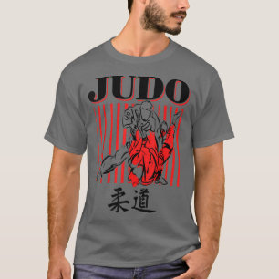 Judo Training Judoka Japão Combate Camisa Esportiv