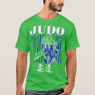 Judosta Japão combate camiseta Judoka Judo Esporte