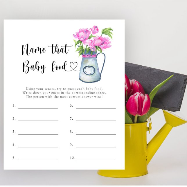 Jug de flores - Diga a esse jogo de comida (Criador carregado)