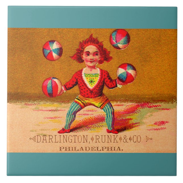 Juggler Darlington, Runk & Co, cartão comercial vi (Frente)