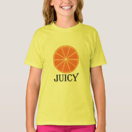 Juicy Orange - Camiseta Básica Feminina Infantil L
