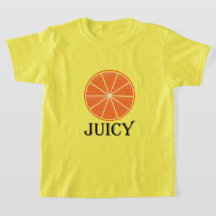 Juicy Orange - Camiseta Básica Feminina Infantil L