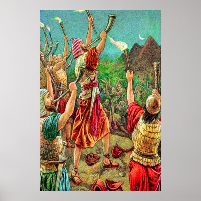 Juiz 7 Gideon's 300 Men poster (Frente)