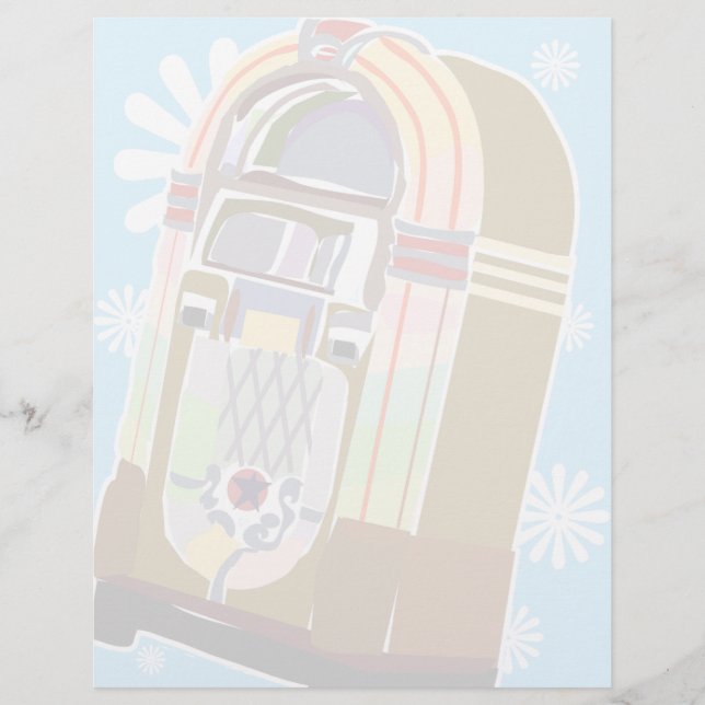 Jukebox desbotado (Frente)