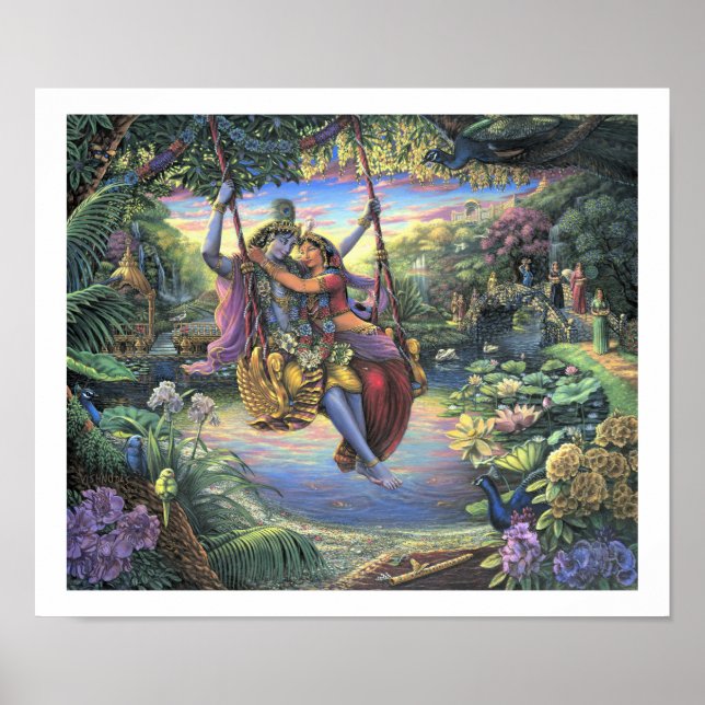 Julan Leela - The Swing Pastime - Impressão (Frente)