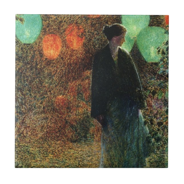 Julho Night (por Childe Hassam) (Frente)