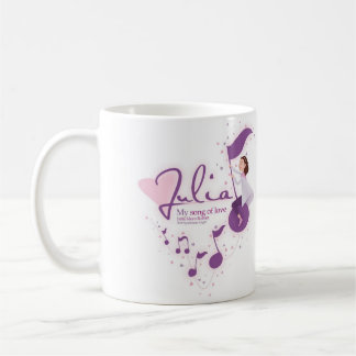 Julia - minha canção do amor - caneca