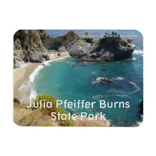 Julia Pfeiffer queima o ímã do parque estadual