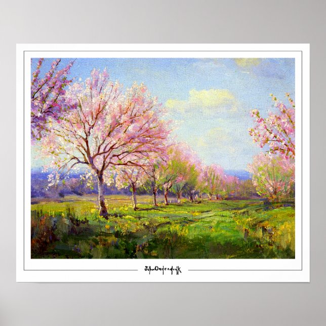 Julian Onderdonk Zedign Art Poster nº 1 (Frente)