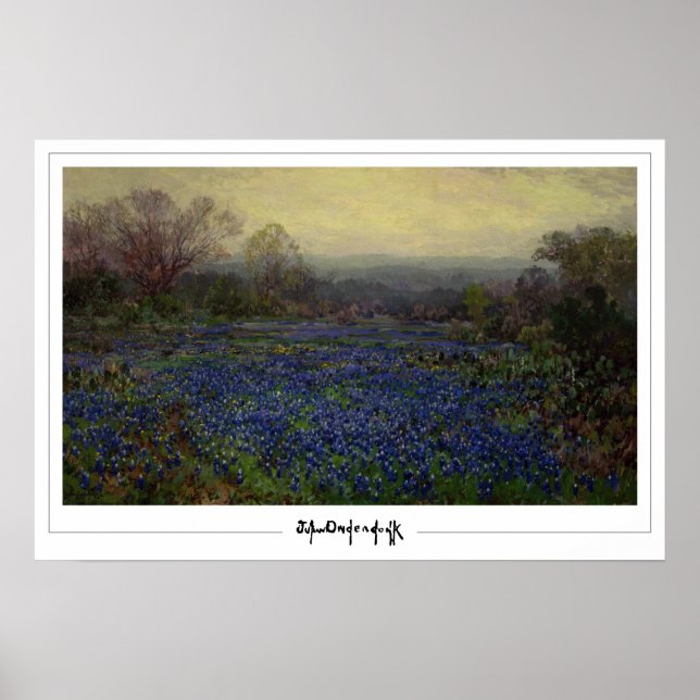 Julian Onderdonk Zedign Art Poster nº 28 (Frente)
