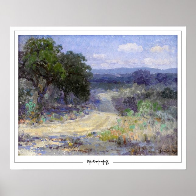 Julian Onderdonk Zedign Art Poster nº 41 (Frente)