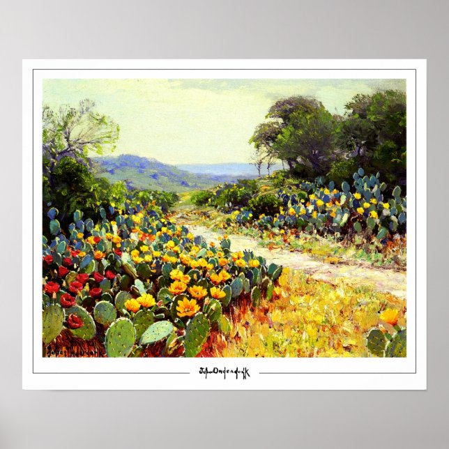 Julian Onderdonk Zedign Art Poster nº 5 (Frente)
