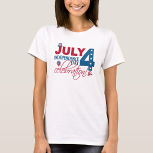 JULY 4 Camisa de celebração - escolha estilo