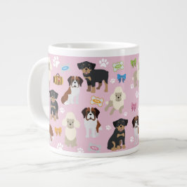 Jumbo de caneca personalizada - Grupo de cães 2