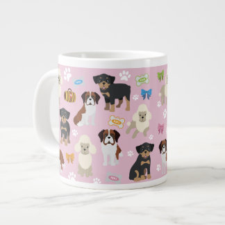 Jumbo de caneca personalizada - Grupo de cães 2