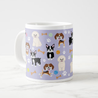Jumbo de caneca personalizada - Grupo de cães 4