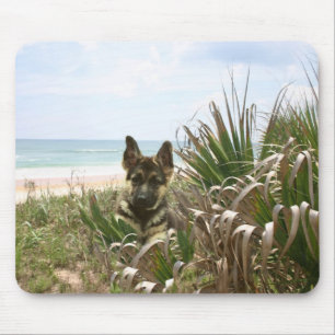 Junco de Mousepad do german shepherd