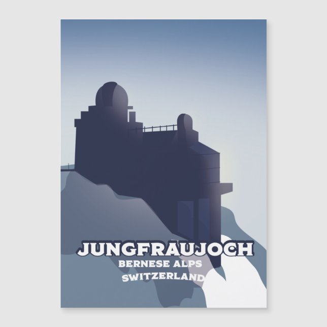 Jungfraujoch, Jungfraujoch Alpes de Berna (Frente)
