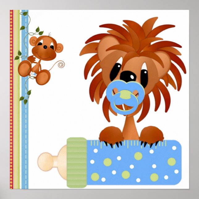 Jungle Babies Impressão (Frente)