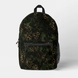 Jungle Leopard Camouflage Pattern