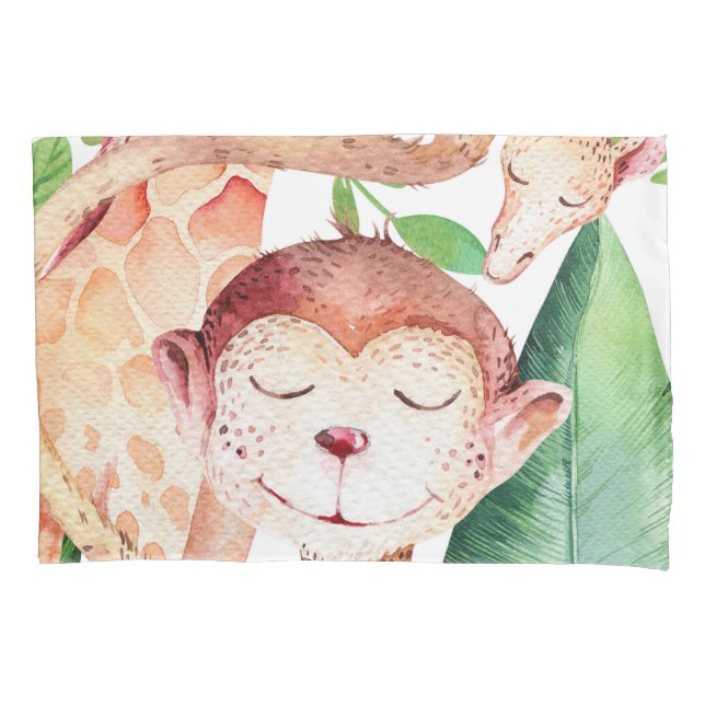 Jungle Monkey & Giraffe Nursery Kids (Frente)