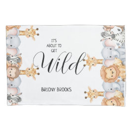 Jungle Safari "It's About To Get Wild" Baby Shower